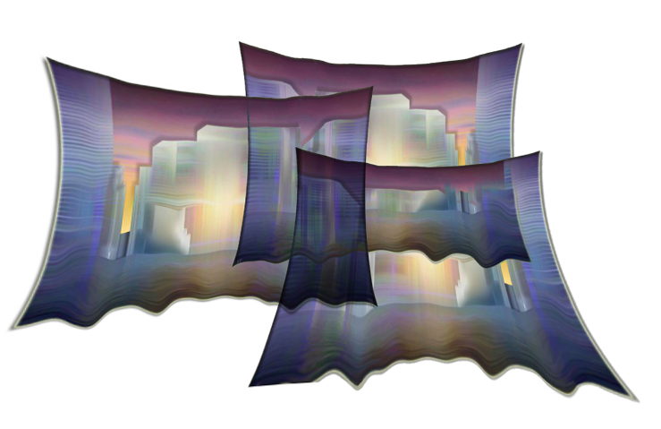 New York Sunset - an art work by T Newfields
