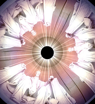 Lincoln Panopticon - a graphic manipulation by T Newfields