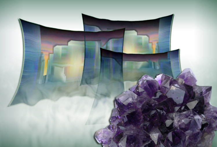 New York Sunset - an art work & pseudo-dialog by by T Newfields