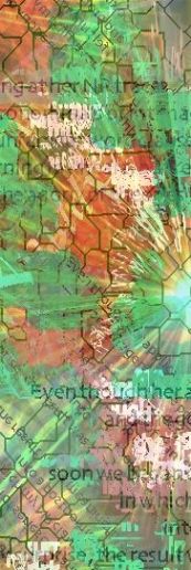 Left frame to Rekindle - an art work by T Newfields
