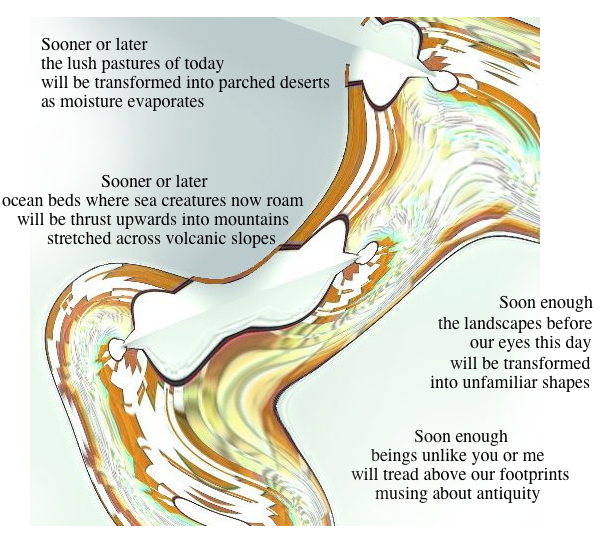 Fossil Song - a pictoral poem by T Newfields