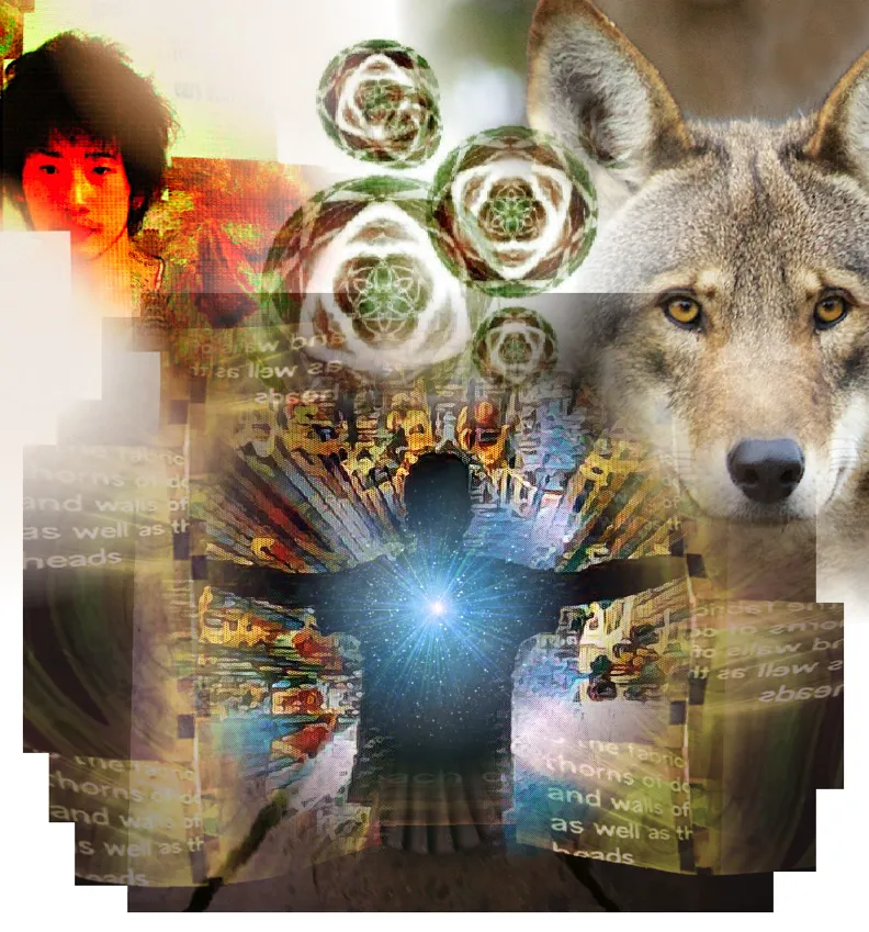 Wulfff Quest - A Graphic Poem by T Newfields