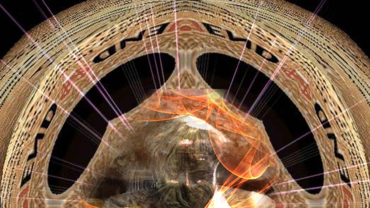 When civilizations crack - an art work by T Newfields
