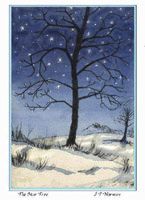 The Star Tree - a drawing by Jean Price Norman [The Chang Collection]