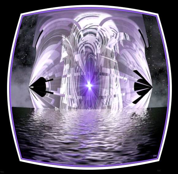 What the Ocean Hears at Night - an art work by T Newfields