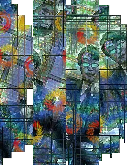 Knotty Texts - artwork by T Newfields