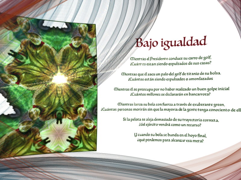 Bajo igualdad - un arte de T Newfields