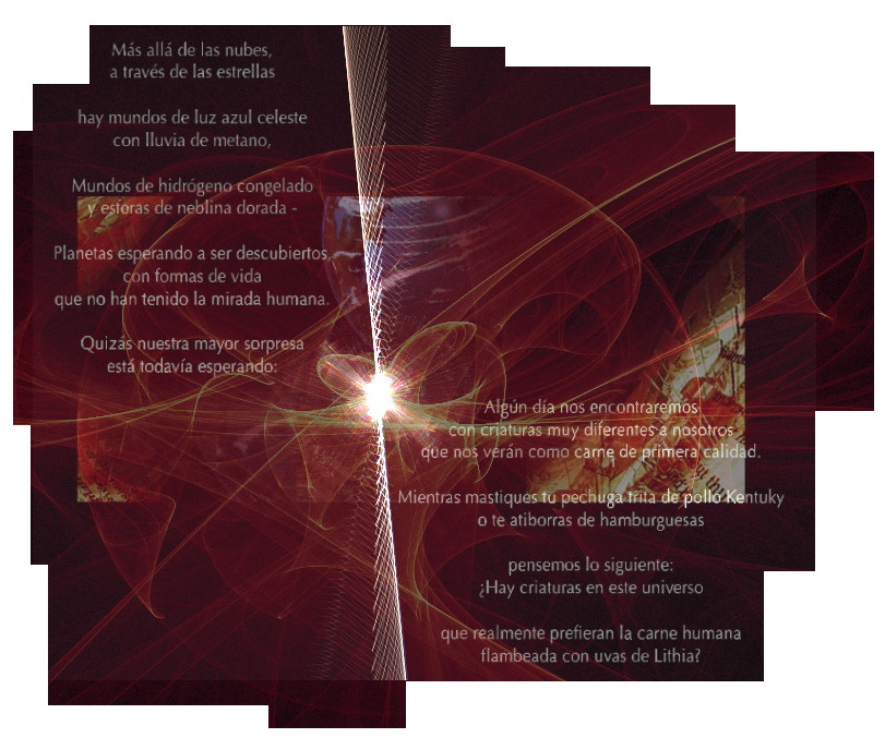 Los descubrimientos del mañana - un poema pictórico de T Newfields