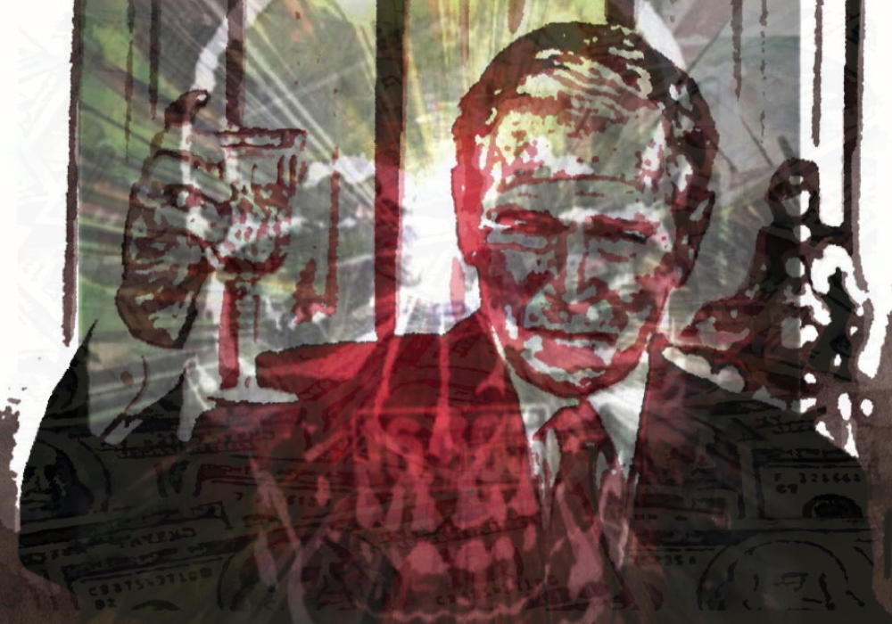 Bush Dehors - une œuvre d'art par T Newfields