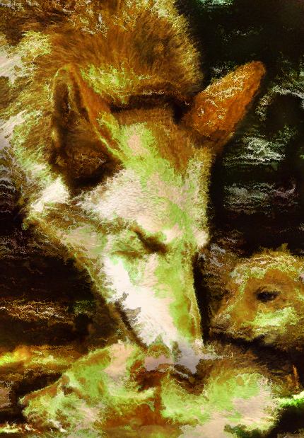 Ōkami o sagasu - T Newfields Yori no E