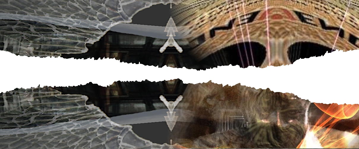 Dāng wénmíng bēngkuì shí - Chātú yóu Huáng Yuèwǔ [When civilizations crack- an art work by T Newfields