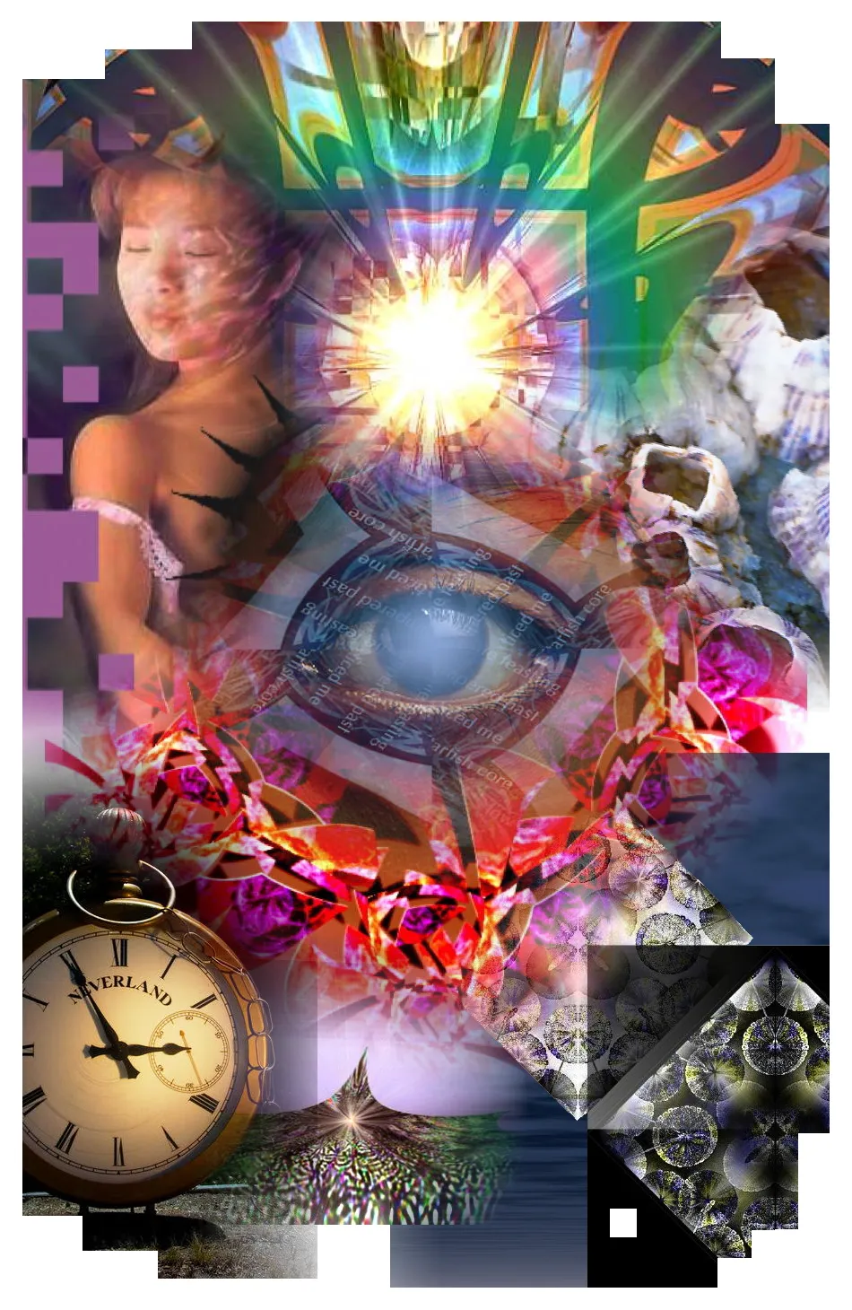 Just Post-Apocalyptic Fiction? - an art work by T Newfields