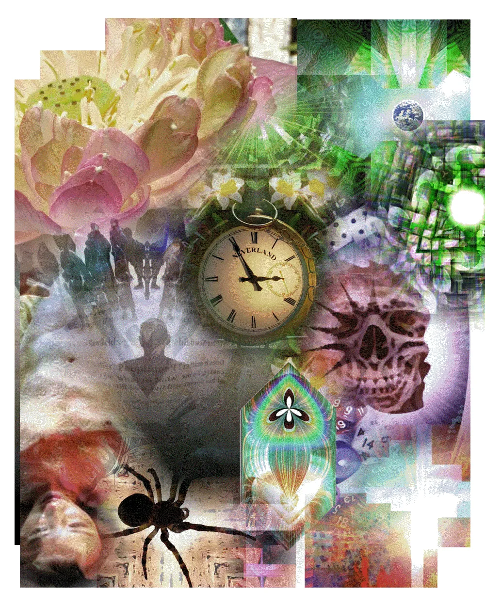 文字之林：插圖與詩由黄月武 — Wénzì sēnlín by Huáng Yuèwǔ